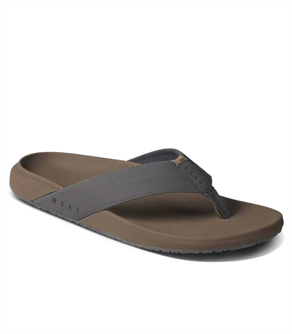NEW REEF men's the raglan sandal in fossil/grey